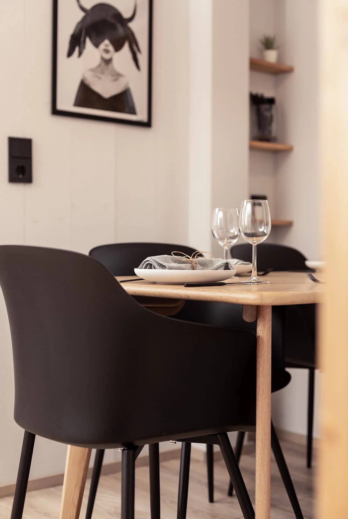 Essecke von Apartment Xaver